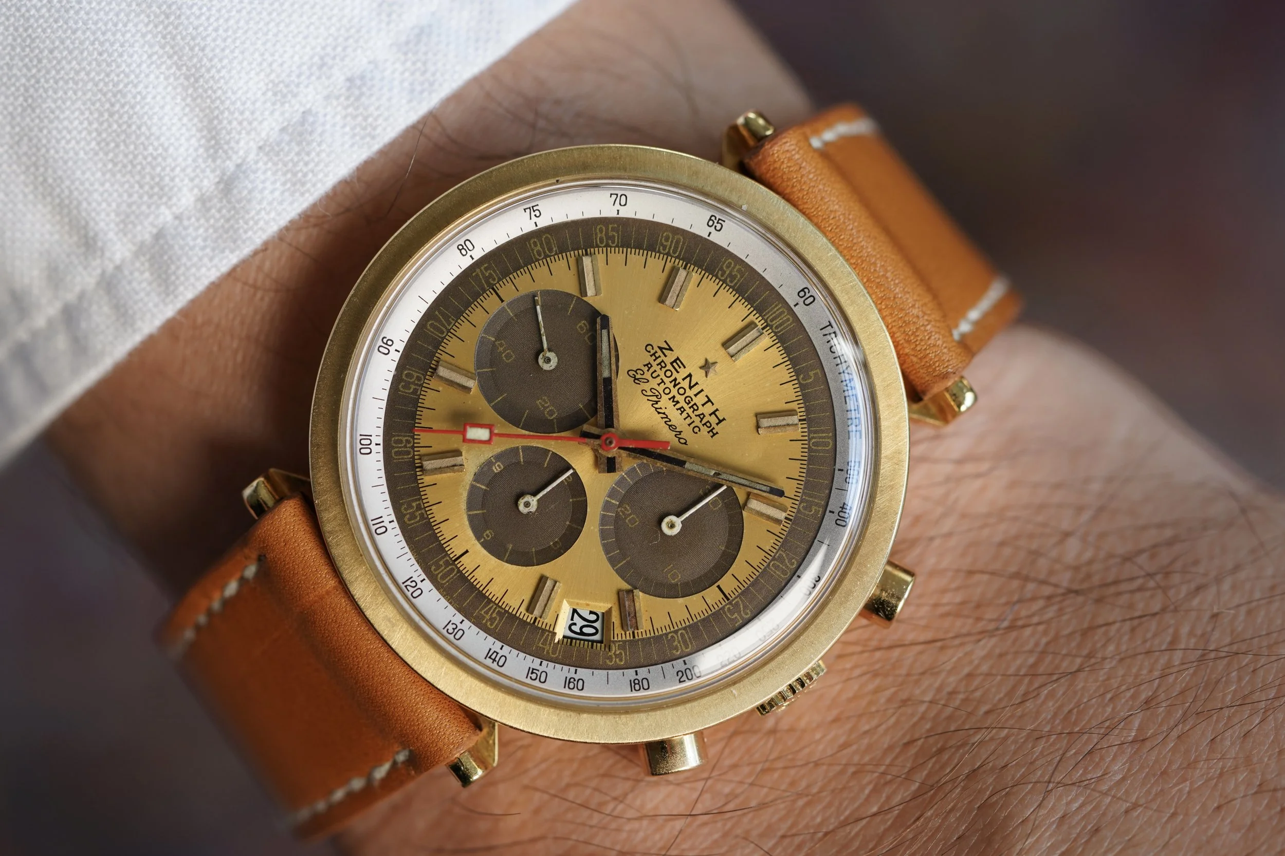 Zenith El Primero Reference G 382 B Unpolished — Wind Vintage